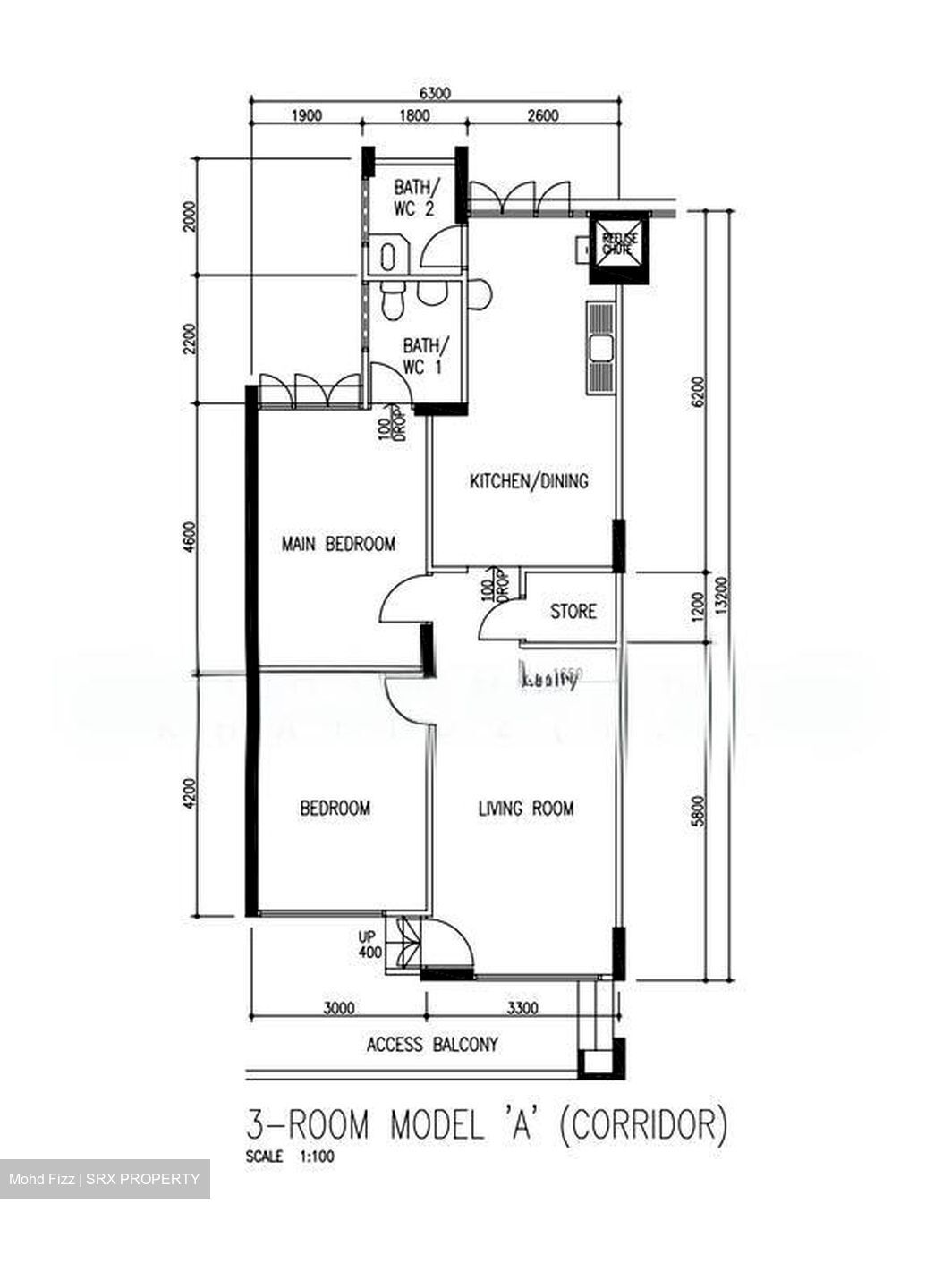 Blk 114 Chong Pang Vale (Yishun), HDB 3 Rooms #502859711